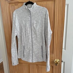 Lululemon Athletica Striped Gray Jacket